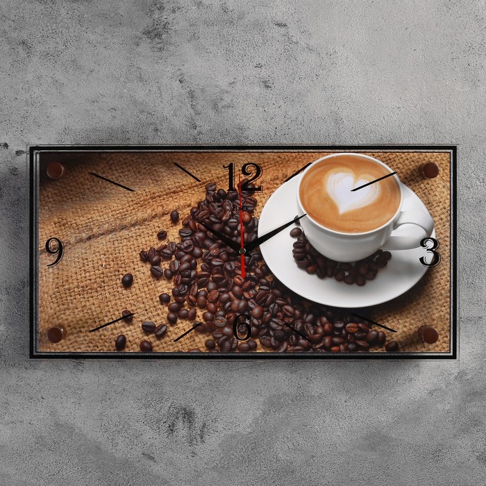 Часы настенные, серия: Кухня, "Чашка кофе", 19х39 см, микс
Часы настенные, серия: Кухня, "Чашка кофе", 19х39 см, микс