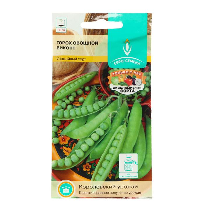 Семена Горох "Виконт", 5 г 
Семена Горох "Виконт", 5 г