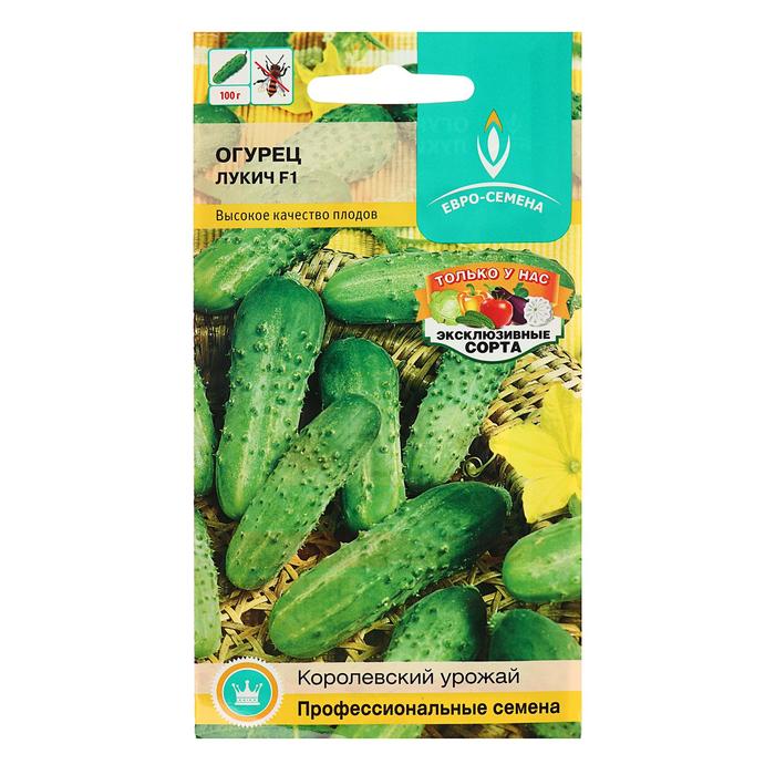 Семена Огурец Лукич F1 раннеспелый, партенокарпический, крупнобугорчатый, консервный 0,25 г.
Семена Огурец Лукич F1 раннеспелый, партенокарпический, крупнобугорчатый, консервный 0,25 г.