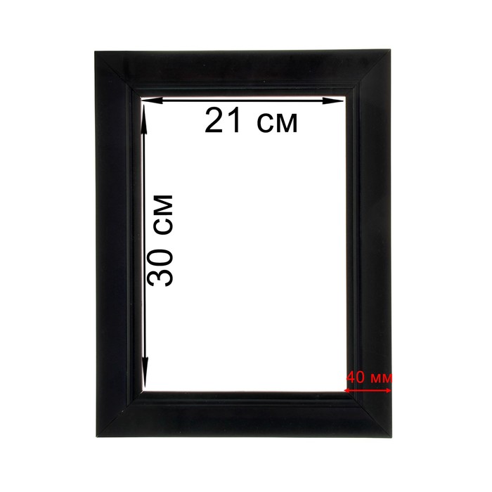 Рама для картин (зеркал) 21 х 30 х 4 см, дерево, «Классика», цвет чёрный
Рама для картин (зеркал) 21 х 30 х 4 см, дерево, «Классика», цвет чёрный