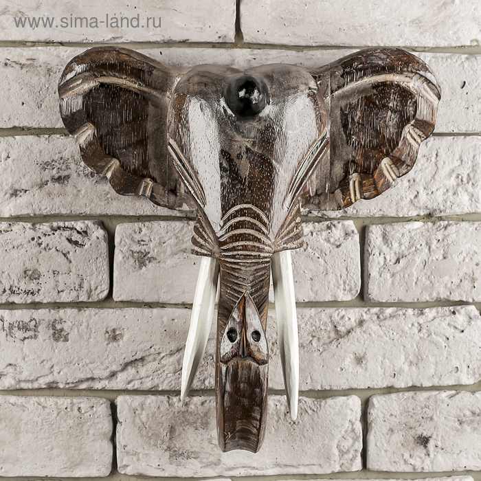 Сувенир дерево "Голова слона" 29х27х10 см
Сувенир дерево "Голова слона" 29х27х10 см