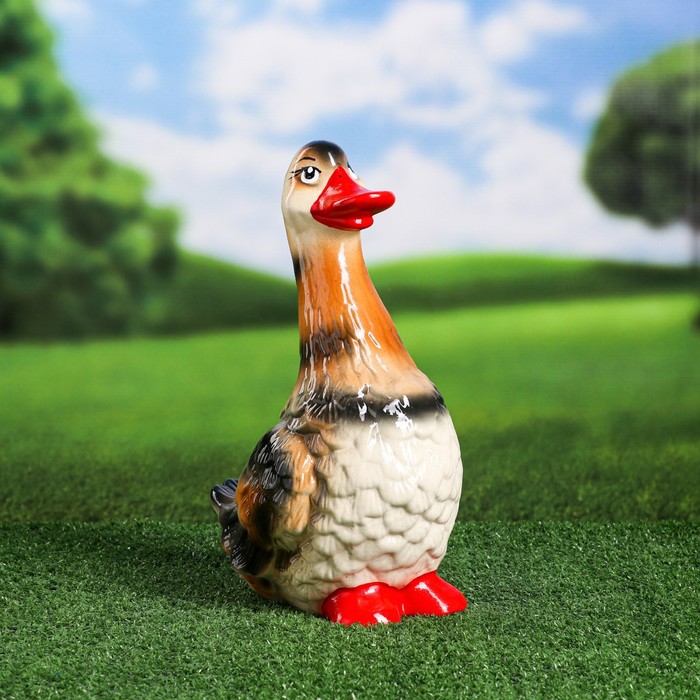 Садовая фигура "Гусь", разноцветная, 33 см, микс
Садовая фигура "Гусь", разноцветная, 33 см, микс