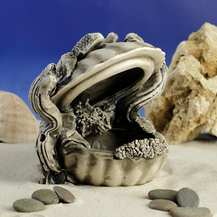 Декорация для аквариума "Ракушка", 12 х 13 х 14 см, микс