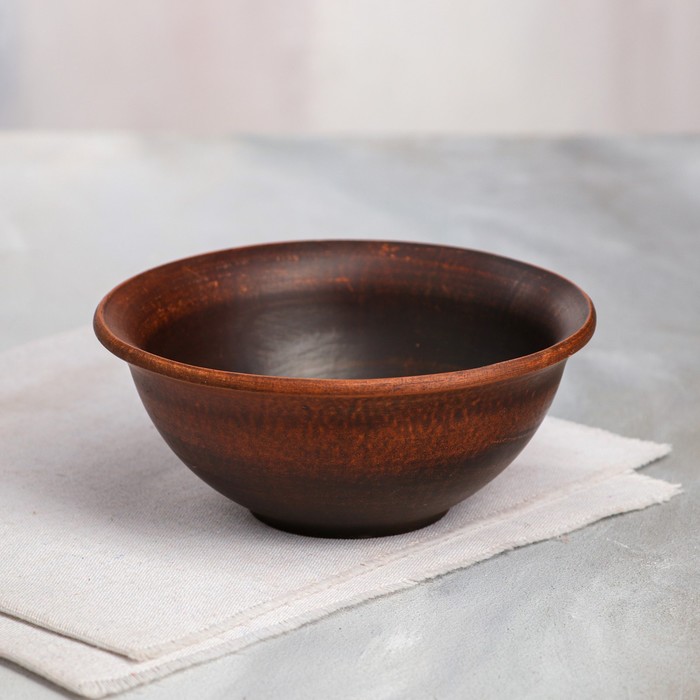 Салатник "Гладкий", красная глина, 0.5 л
Салатник "Гладкий", красная глина, 0.5 л