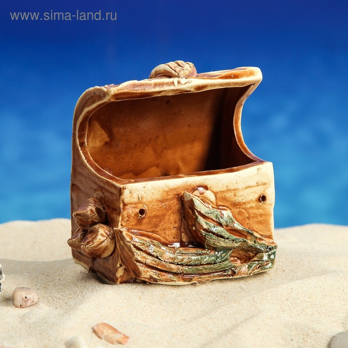 Декорация для аквариума "Сундук", 7 х 9 х 10 см, микс
Декорация для аквариума "Сундук", 7 х 9 х 10 см, микс