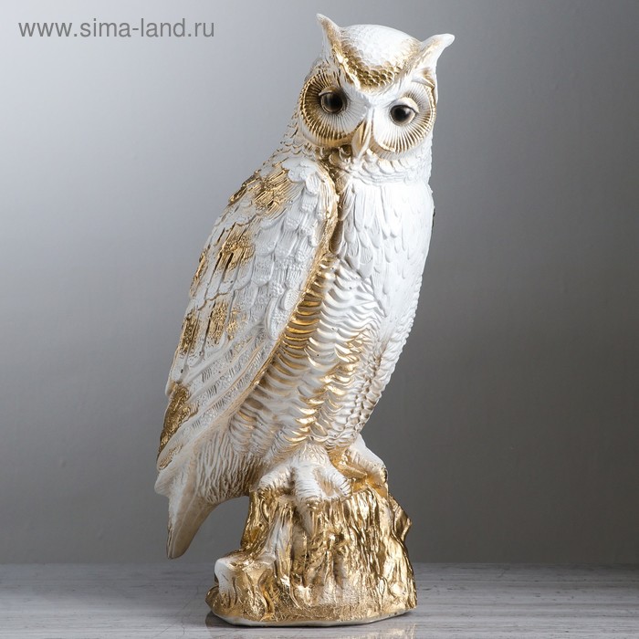 Статуэтка "Филин на пне", белая, гипс, 47 см
Статуэтка "Филин на пне", белая, гипс, 47 см