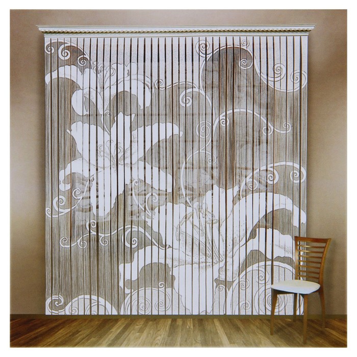 Тюль, цвет белый, 235х255см, 100% п/э (шторная лента)
Тюль, цвет белый, 235х255см, 100% п/э (шторная лента)