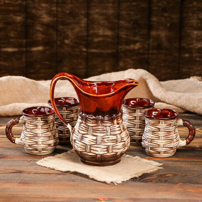 Набор для напитков "Лоза", 5 предметов, 1/0.25 л
Набор для напитков "Лоза", 5 предметов, 1/0.25 л