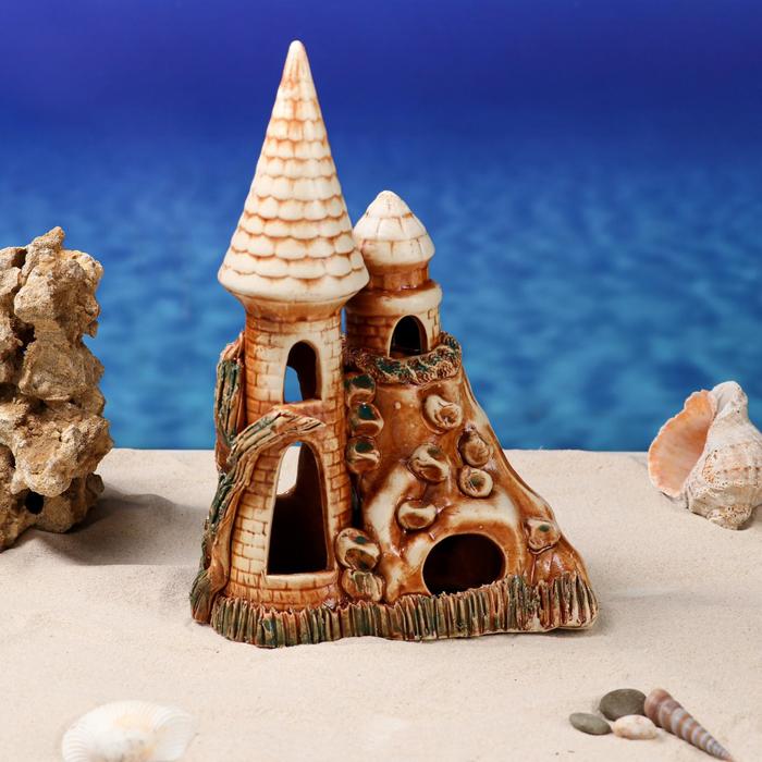 Декорации для аквариума "Замок острый со скалой" микс
Декорации для аквариума "Замок острый со скалой" микс