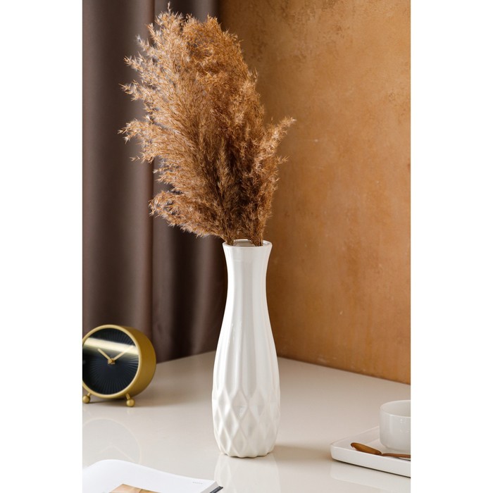 Ваза керамическая "Токио", настольная, геометрия, глянец, белая, 29 см
Ваза керамическая "Токио", настольная, геометрия, глянец, белая, 29 см