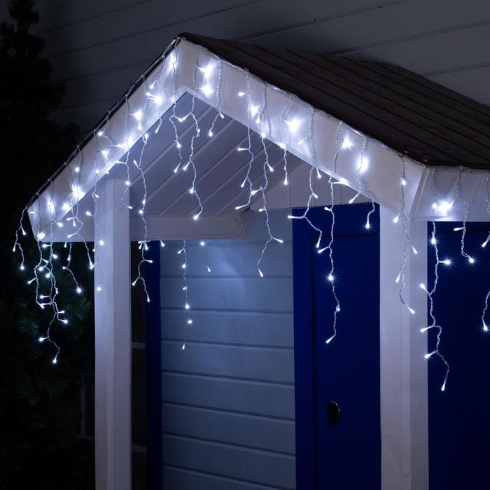 Гирлянда «Бахрома» 3 × 0.6 м, IP44, УМС, прозрачная нить, 160 LED, свечение белое, 220 В
Гирлянда «Бахрома» 3 × 0.6 м, IP44, УМС, прозрачная нить, 160 LED, свечение белое, 220 В