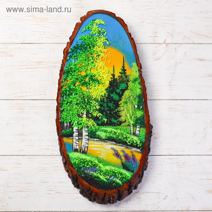 Панно на спиле "Лето", 40 см, каменная крошка, вертикальное МИКС
Панно на спиле "Лето", 40 см, каменная крошка, вертикальное МИКС