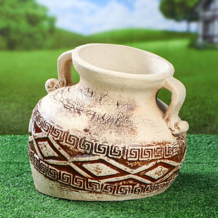 Садовая фигура "Арина", шамот, бежевый цвет, 29 см 
Садовая фигура "Арина", шамот, бежевый цвет, 29 см