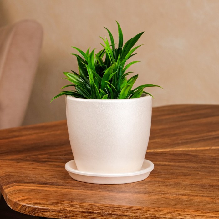 Горшок для цветов "Осень", перламутр, бежевый, керамика, 0.5 л
Горшок для цветов "Осень", перламутр, бежевый, керамика, 0.5 л