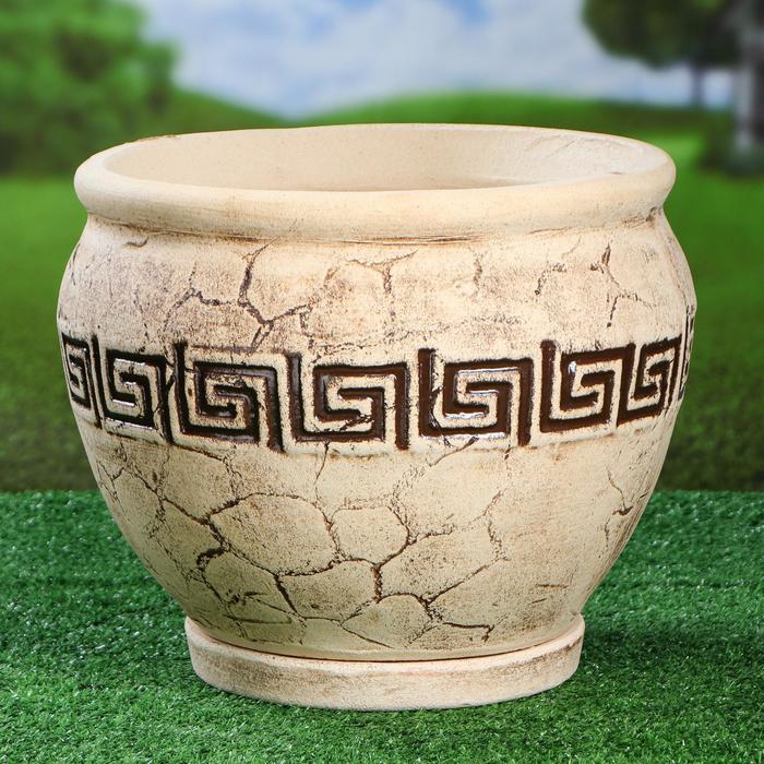 Кашпо садовое "Орфей", шамот, 20 л
Кашпо садовое "Орфей", шамот, 20 л