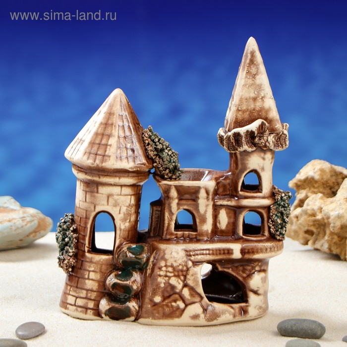 Декорация для аквариума "Крепость", 9 х 15 х 19 см, микс
Декорация для аквариума "Крепость", 9 х 15 х 19 см, микс