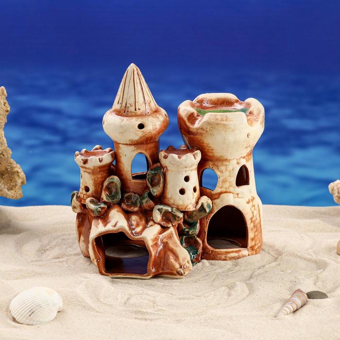 Декорация для аквариума "Замок с башней на скале" 12 × 19 × 17,5 см
Декорация для аквариума "Замок с башней на скале" 12 × 19 × 17,5 см