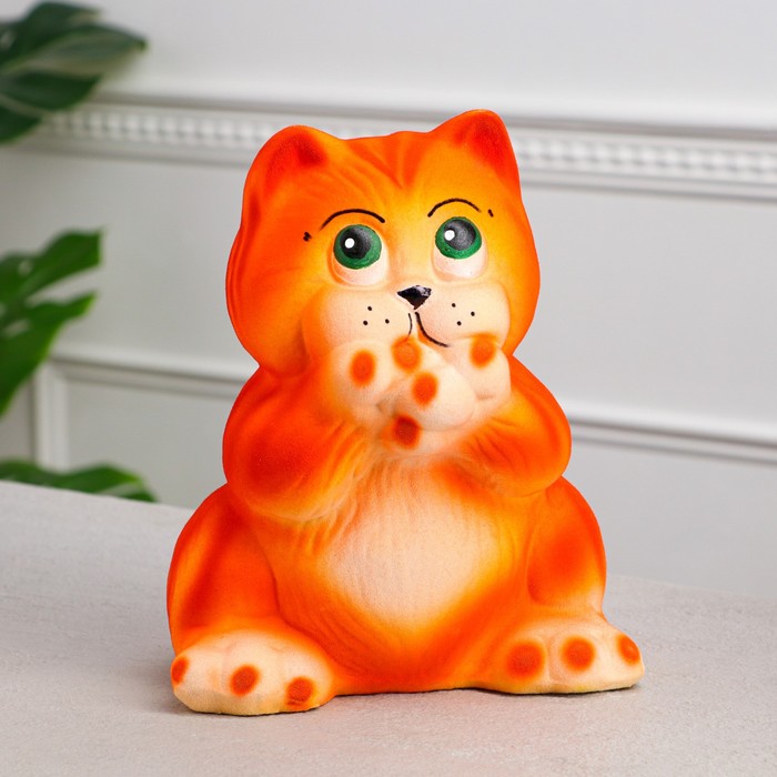Копилка "Кот Гарфи", флок, оранжевая, 24 см
Копилка "Кот Гарфи", флок, оранжевая, 24 см