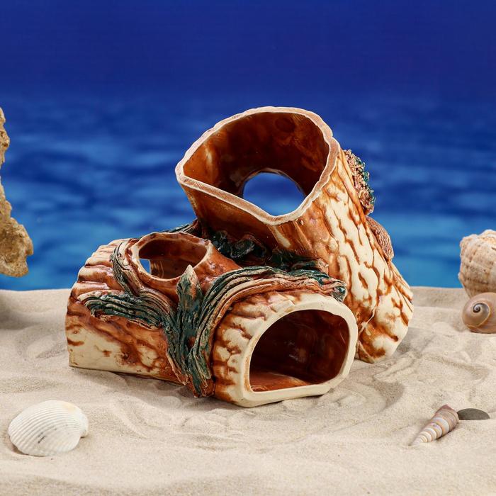 Декорации для аквариума "Полено большое двойное", 15х22х17 см
Декорации для аквариума "Полено большое двойное", 15х22х17 см