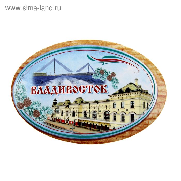 Магнит-открывашка «Владивосток»
Магнит-открывашка «Владивосток»