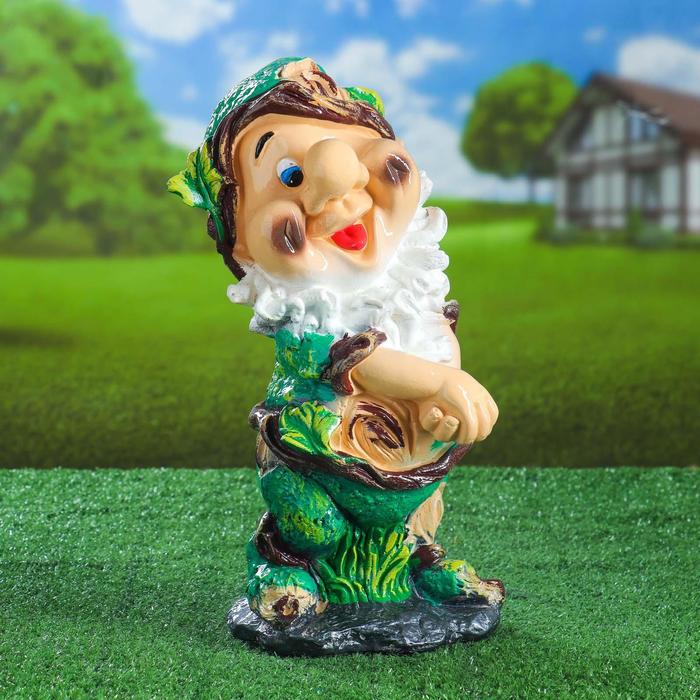 Садовая фигура "Счастливый гном", разноцветный, 39 см
Садовая фигура "Счастливый гном", разноцветный, 39 см