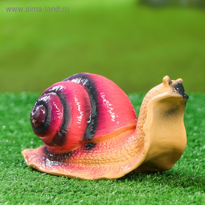 Садовая фигура "Улитка", зелёный цвет, 10 см, микс
Садовая фигура "Улитка", зелёный цвет, 10 см, микс