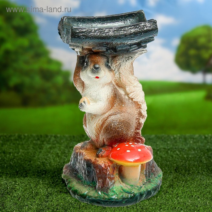 Садовая фигура "Белка", разноцветная, 29 см
Садовая фигура "Белка", разноцветная, 29 см