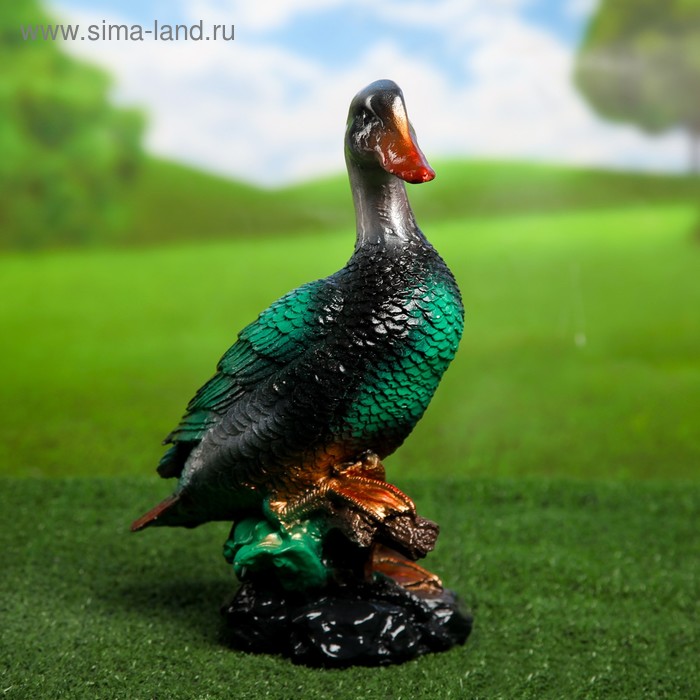 Садовая фигура "Утка", 33 см, микс
Садовая фигура "Утка", 33 см, микс