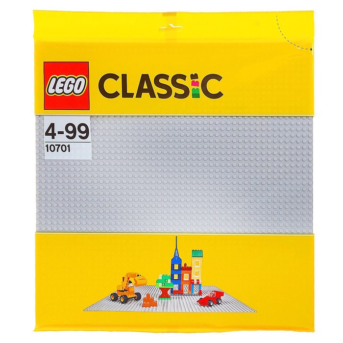 Конструктор «Строительная пластина», цвет серый
Конструктор «Строительная пластина», цвет серый