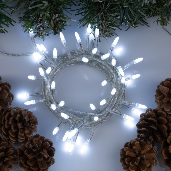 Гирлянда «Нить» 5 м с насадками «Игла», IP20, прозрачная нить, 50 LED, свечение белое, 8 режимов, 220 В
Гирлянда «Нить» 5 м с насадками «Игла», IP20, прозрачная нить, 50 LED, свечение белое, 8 режимов, 220 В