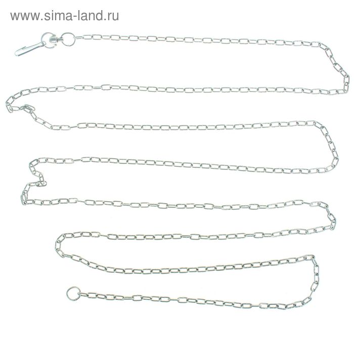Цепь для привязи собак, 5м, калибр 3*16 мм, белая
Цепь для привязи собак, 5м, калибр 3*16 мм, белая