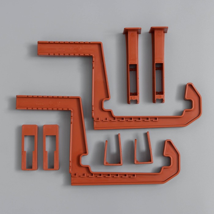 фото Крепление для балконных ящиков универсальное, 2 шт, цвет терракотовый idea