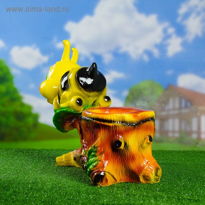 Садовая фигура "Пчела на пне" кашпо 57х21х40см
Садовая фигура "Пчела на пне" кашпо 57х21х40см