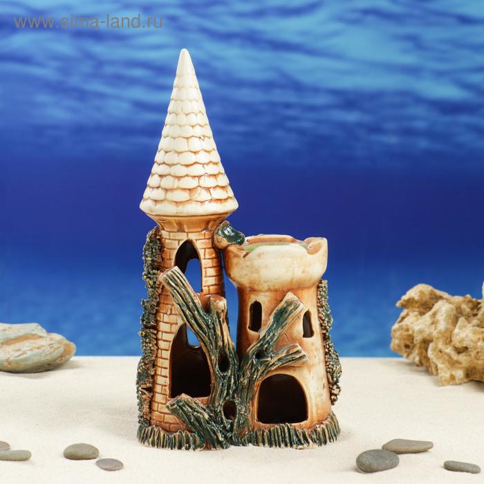 Декорация для аквариума "Замок острый с башней", 8 х 15 х 28 см
Декорация для аквариума "Замок острый с башней", 8 х 15 х 28 см