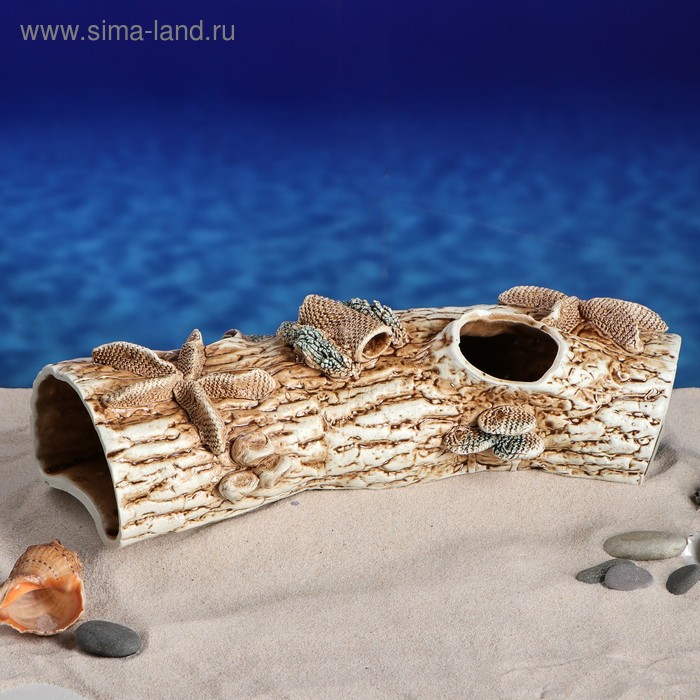 Декорация для аквариума "Полено большое'', 14 х 35 х 11 см, микс
Декорация для аквариума "Полено большое'', 14 х 35 х 11 см, микс