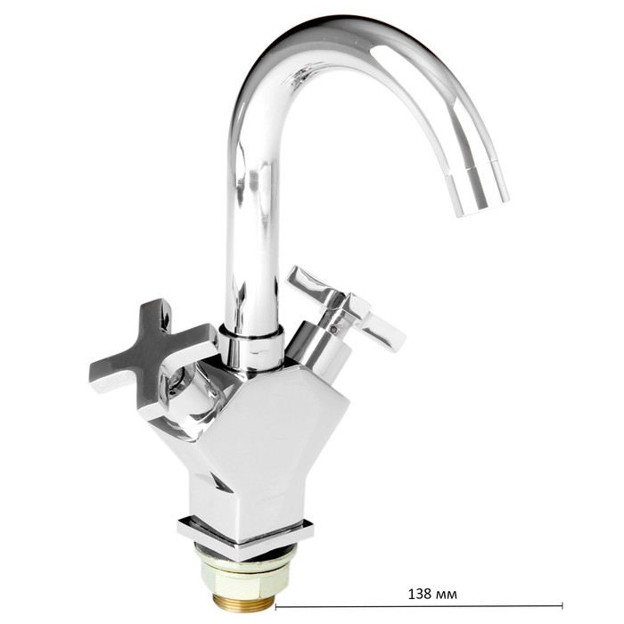 Смеситель для раковины Accoona A9475, двухрычажный, с гайкой, хром
Смеситель для раковины Accoona A9475, двухрычажный, с гайкой, хром