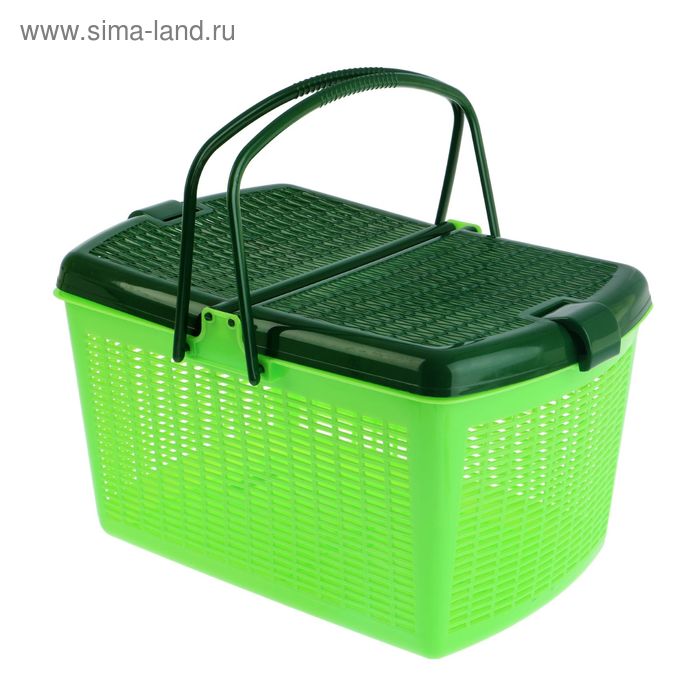 Корзина 47х36х27,5 см, зелёная
Корзина 47х36х27,5 см, зелёная