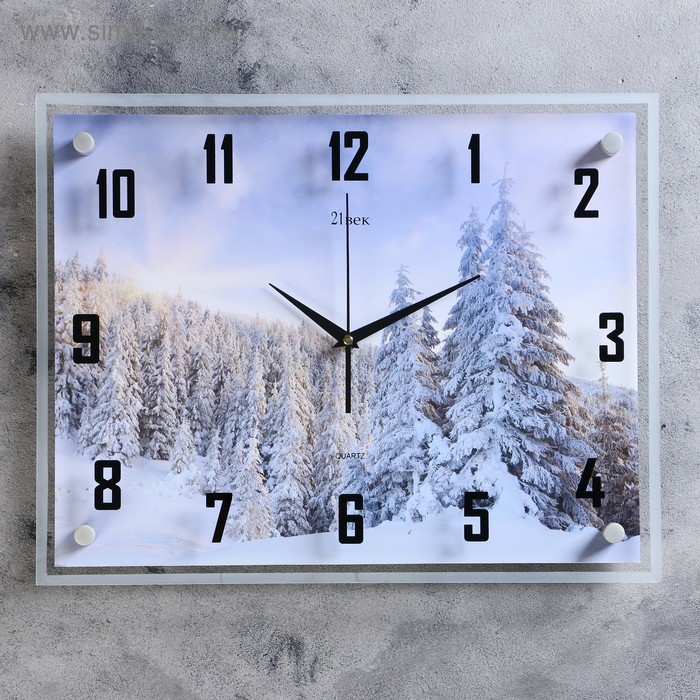 Часы настенные, серия: Природа, "Деревья зимой", 35х45 см, микс
Часы настенные, серия: Природа, "Деревья зимой", 35х45 см, микс