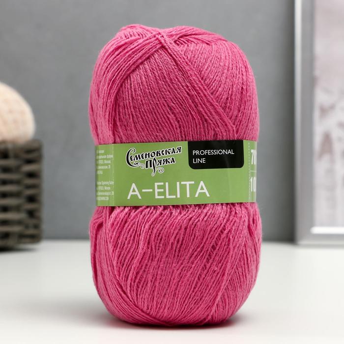 Пряжа A-elita (Аэлита) 50% шерсть, 50% акрил 781м/100гр (158 флокс)
Пряжа A-elita (Аэлита) 50% шерсть, 50% акрил 781м/100гр (158 флокс)