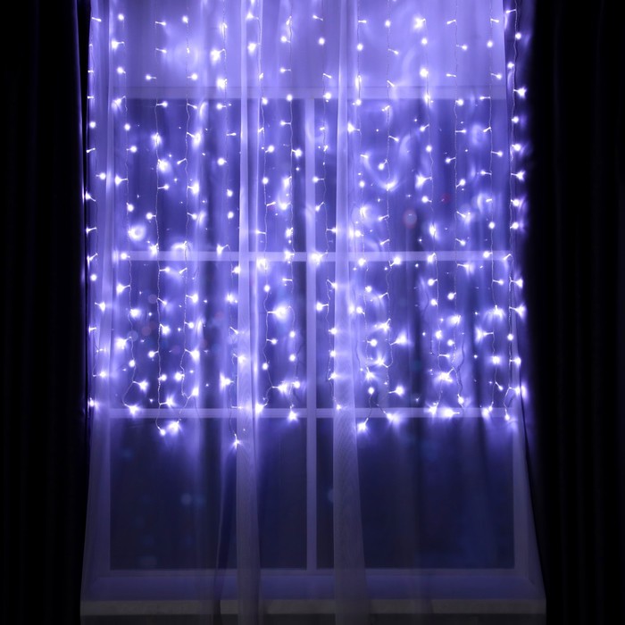 Гирлянда «Занавес» 2 × 1.5 м, IP20, прозрачная нить, 360 LED, свечение белое, 8 режимов, 220 В
Гирлянда «Занавес» 2 × 1.5 м, IP20, прозрачная нить, 360 LED, свечение белое, 8 режимов, 220 В