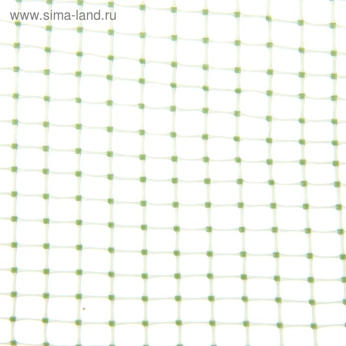 фото Сетка садовая от птиц, 2 × 10 м, ячейка 0.6 × 0.6 см, зелёная, «протэкт»