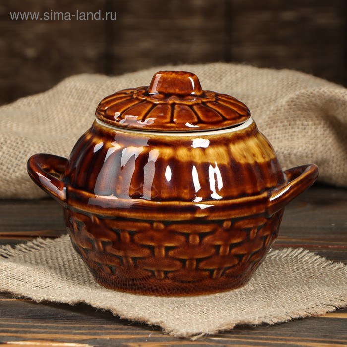 Горшок для запекания "Корзина", 0.7 л
Горшок для запекания "Корзина", 0.7 л