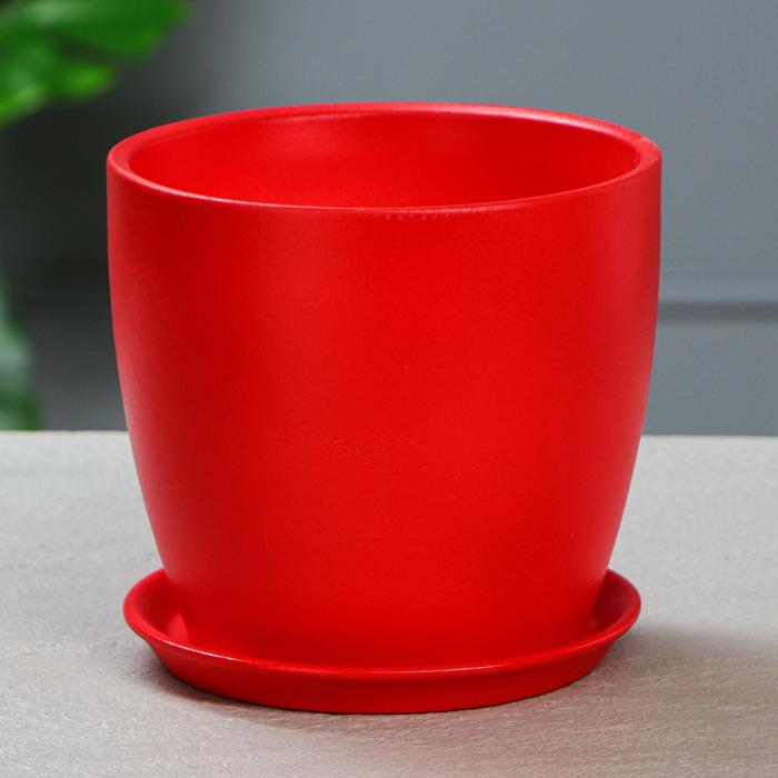 Горшок для цветов "Осень", глянец, красный, керамика, 3 л
Горшок для цветов "Осень", глянец, красный, керамика, 3 л