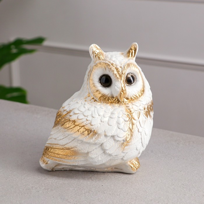 Статуэтка "Сова Люся", белая, гипс, 17 см
Статуэтка "Сова Люся", белая, гипс, 17 см