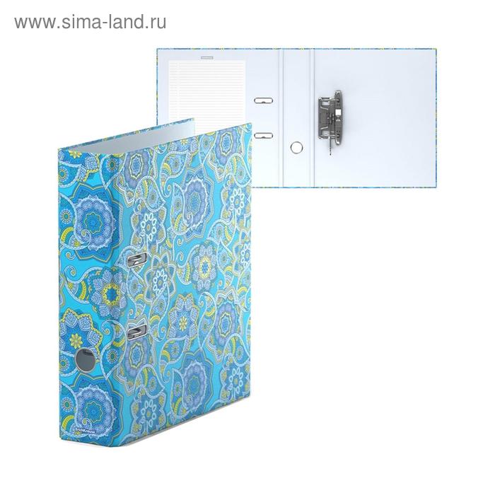 Папка-регистратор А4, 70 мм, ENIGMA, собранная, голубая, картон 2 мм, вместимость 450 листов, ламинированная с УФ-лаком
Папка-регистратор А4, 70 мм, ENIGMA, собранная, голубая, картон 2 мм, вместимость 450 листов, ламинированная с УФ-лаком