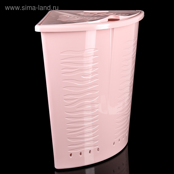 Корзина для белья угловая с крышкой Aqua, 40 л, 37×50×52 см, цвет МИКС
Корзина для белья угловая с крышкой Aqua, 40 л, 37×50×52 см, цвет МИКС