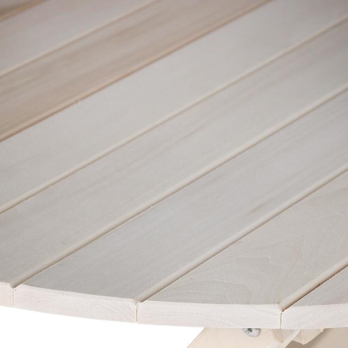 фото Стол складной, 80×80×75см, из липы, круглый добропаровъ