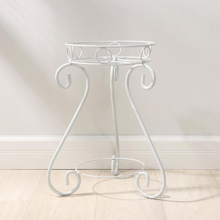 Подставка для цветов «Лотос малый», d=25 см, цвет белое серебро
Подставка для цветов «Лотос малый», d=25 см, цвет белое серебро