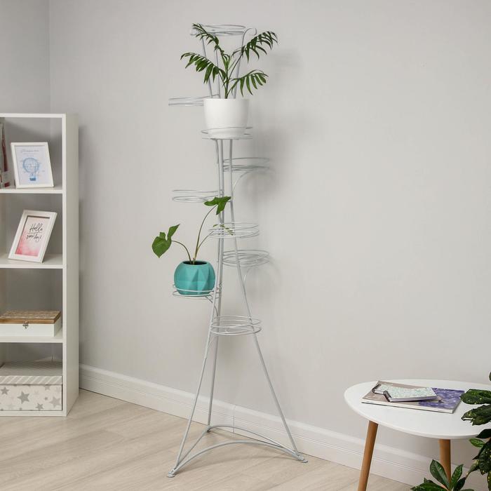 Подставка для цветов «Стелла-9», d=20 см, цвет белое серебро
Подставка для цветов «Стелла-9», d=20 см, цвет белое серебро