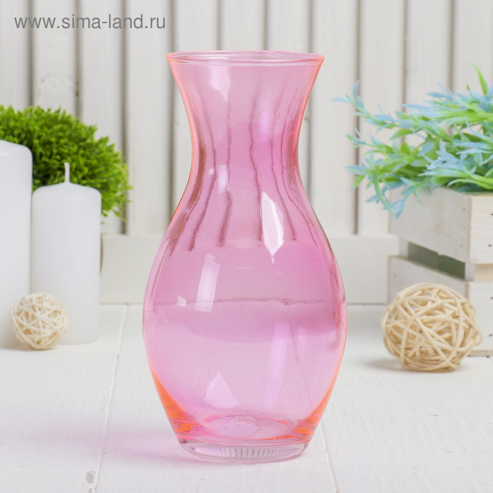 Ваза "Весна" 18/1 большая 18х9 см, 0,65л розовый
Ваза "Весна" 18/1 большая 18х9 см, 0,65л розовый